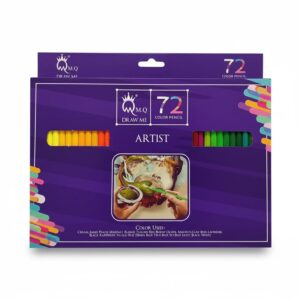 مداد 72 رنگ مقوایی ارتیست ام کیو