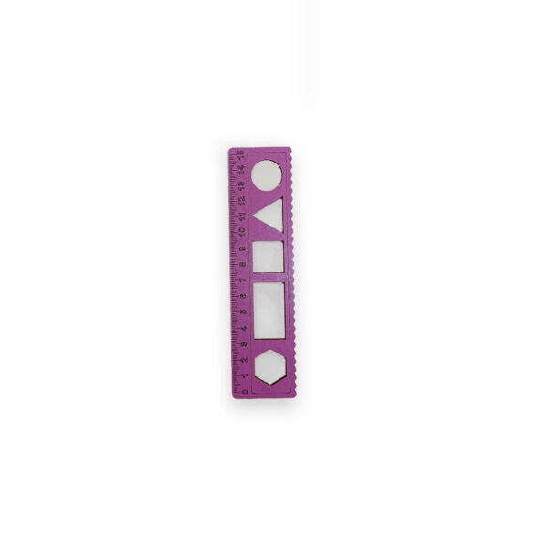 خط‌کش چوبی 15 سانتی شابلون‌دار - تصویر 8