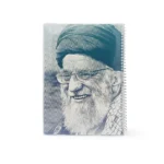 دفتر 50 برگ مجلد رضوان بهشت-طرح شهید امام خامنه ای