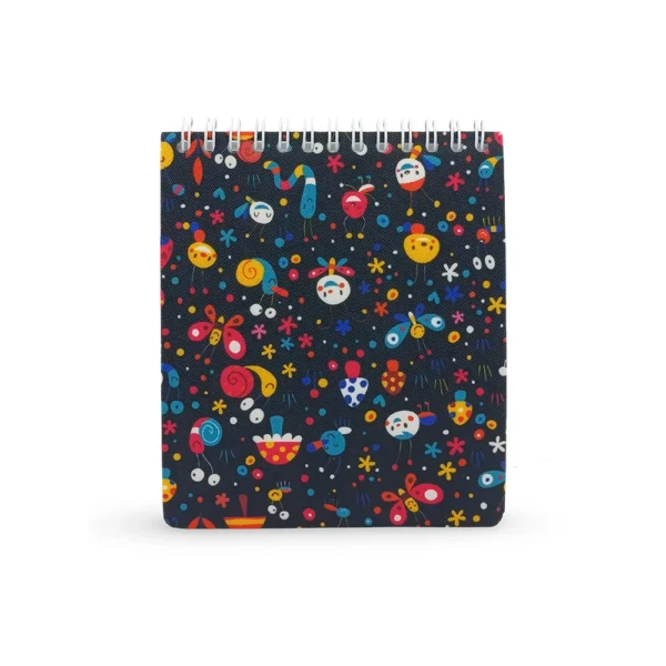 دفترچه یادداشت فومی 12×14 بهشت طرح جور - تصویر 4