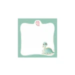 برگ یادداشت 10×10 طرح حیوانات فانتزی بهشت - Image 7