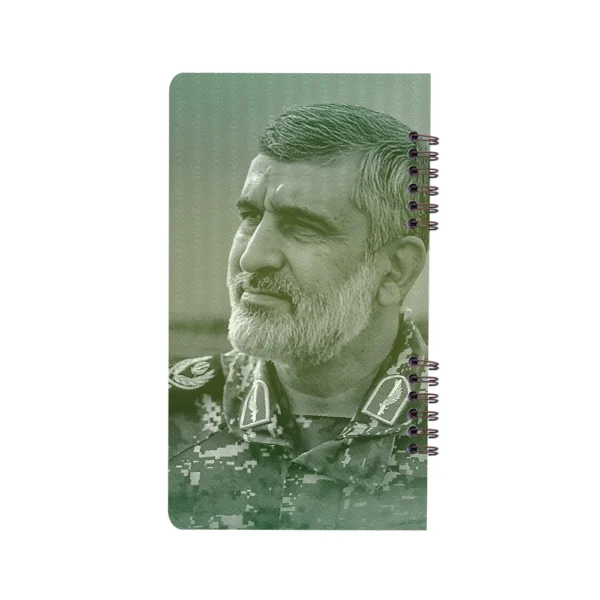 دفترچه یادداشت پالتویی رضوان طرح شهید حاجی زاده - تصویر 2