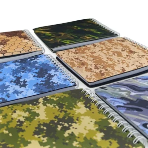 دفترچه یادداشت فومی 12×14 بهشت طرح ارتشی