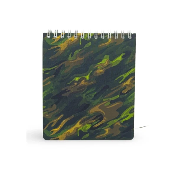 دفترچه یادداشت فومی 12×14 بهشت طرح ارتشی - تصویر 5