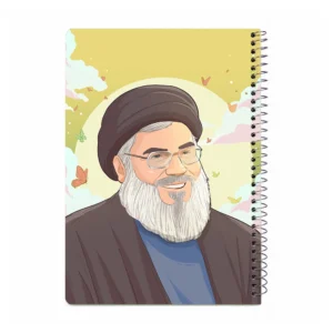 دفتر 50 برگ قهرمانان بهشت طرح شهید سید حسن نصرالله