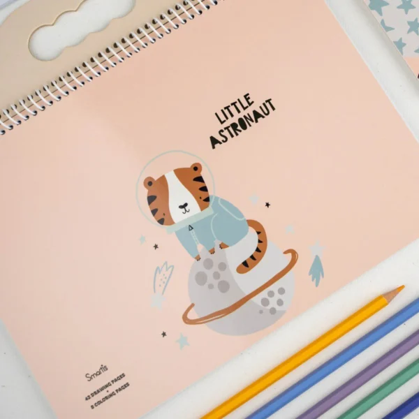 دفتر نقاشی50 برگ happy animal اسمارتیز - تصویر 4