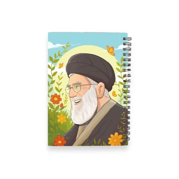 دفترچه یادداشت جیبی قهرمانان بهشت طرح شهید خامنه ای - تصویر 2