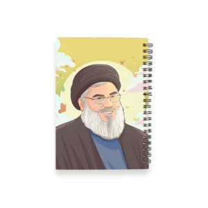 دفترچه یادداشت جیبی قهرمانان بهشت طرح شهید سید حسن نصرالله